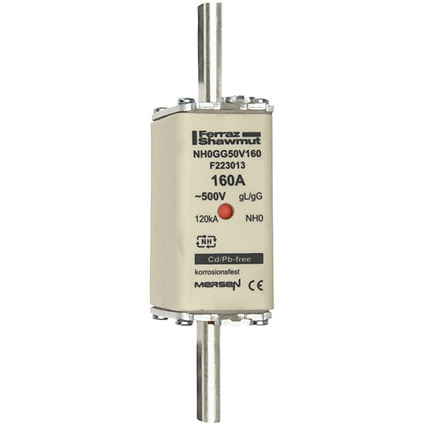 Mersen NH-Sicherungseinsatz SF Gr.0 gG 160A/500V KM NH0GG50V160